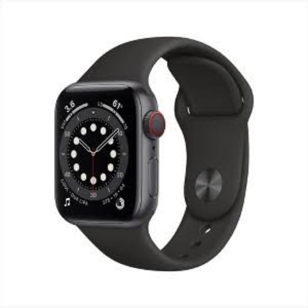 Apple Watch Series 6 (GPS + Cellular, 44mm) - Space Gray with Milanese Loop